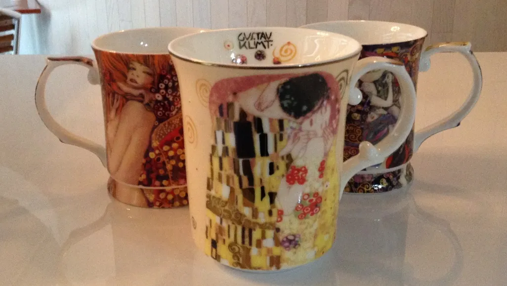 Gustav Klimt mugs